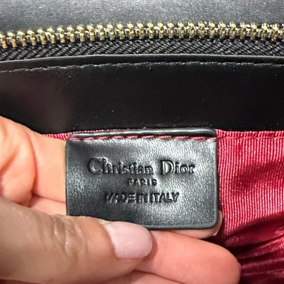 Oblique Black & White Saddle Bag - Picture 2 of 10